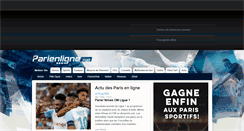 Desktop Screenshot of parienligne.net